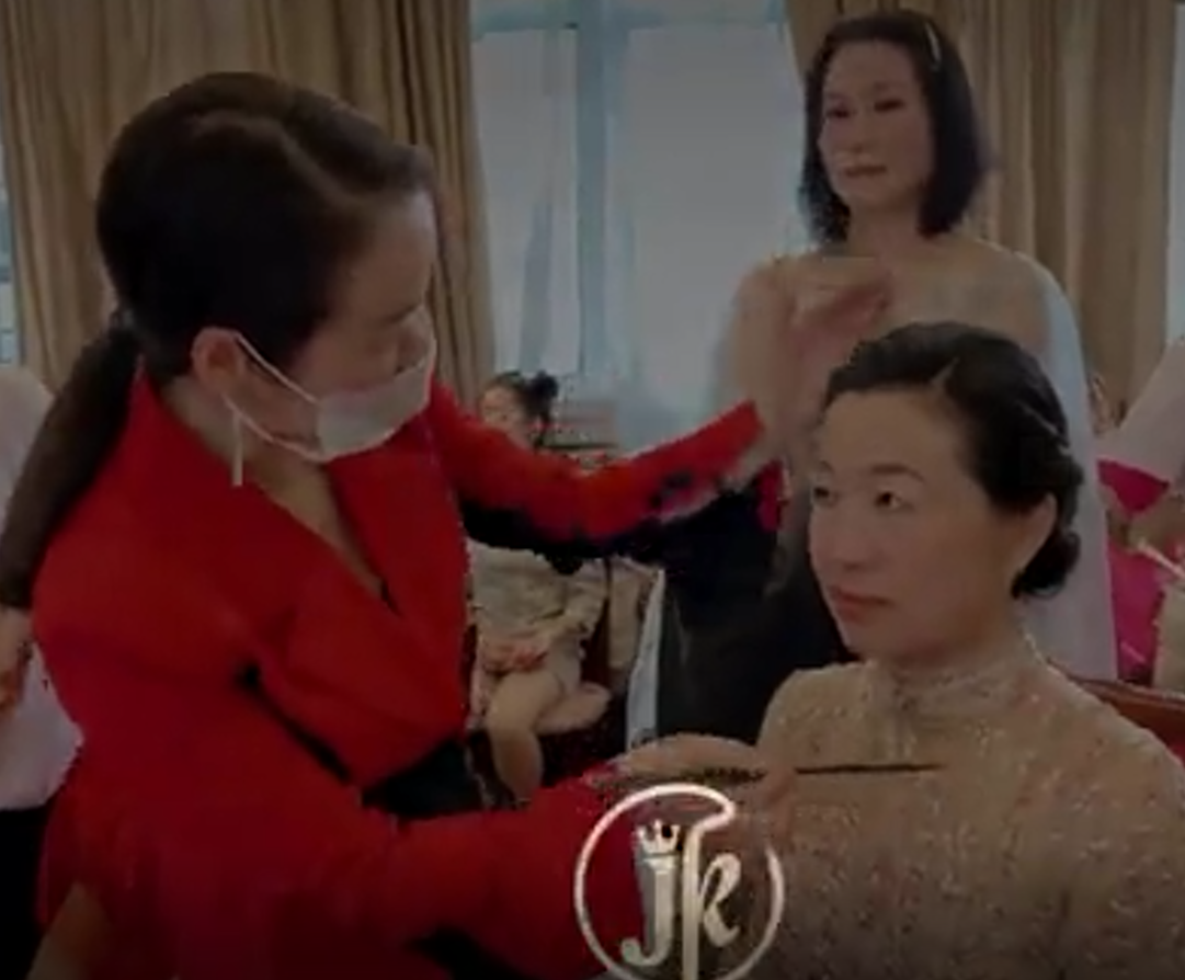 俊柯学员为同济校庆化妆圆满结束